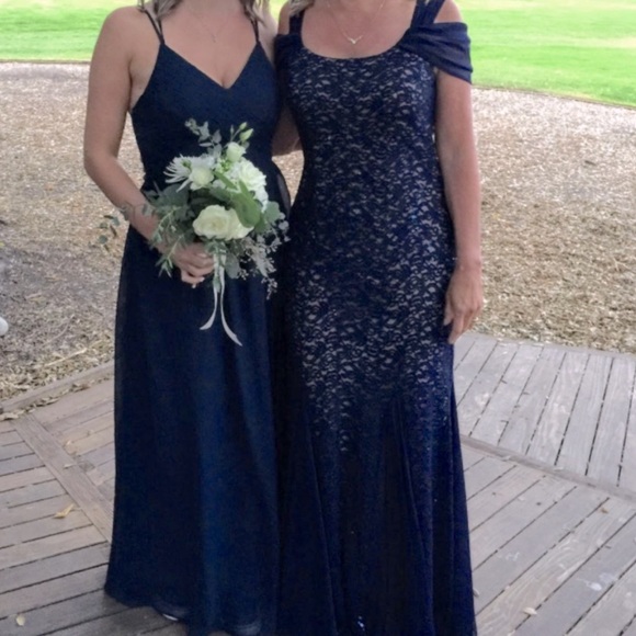 Alex Evenings Off the Shoulder Long Formal Gown - Picture 11 of 12